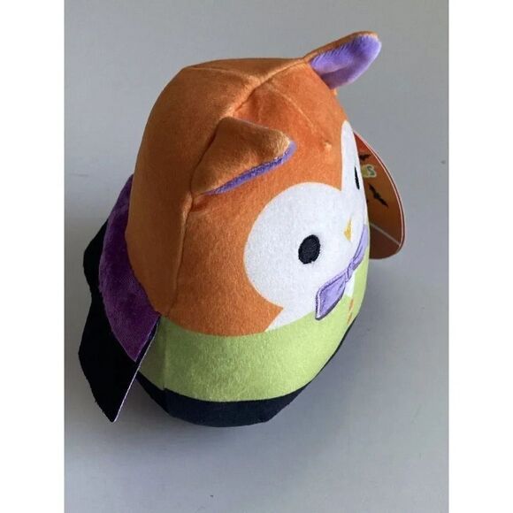 Squishmallow 5" Ellette Owl Vampire Costume Halloween Cracker Barrel Exclusive - Picture 6 of 7